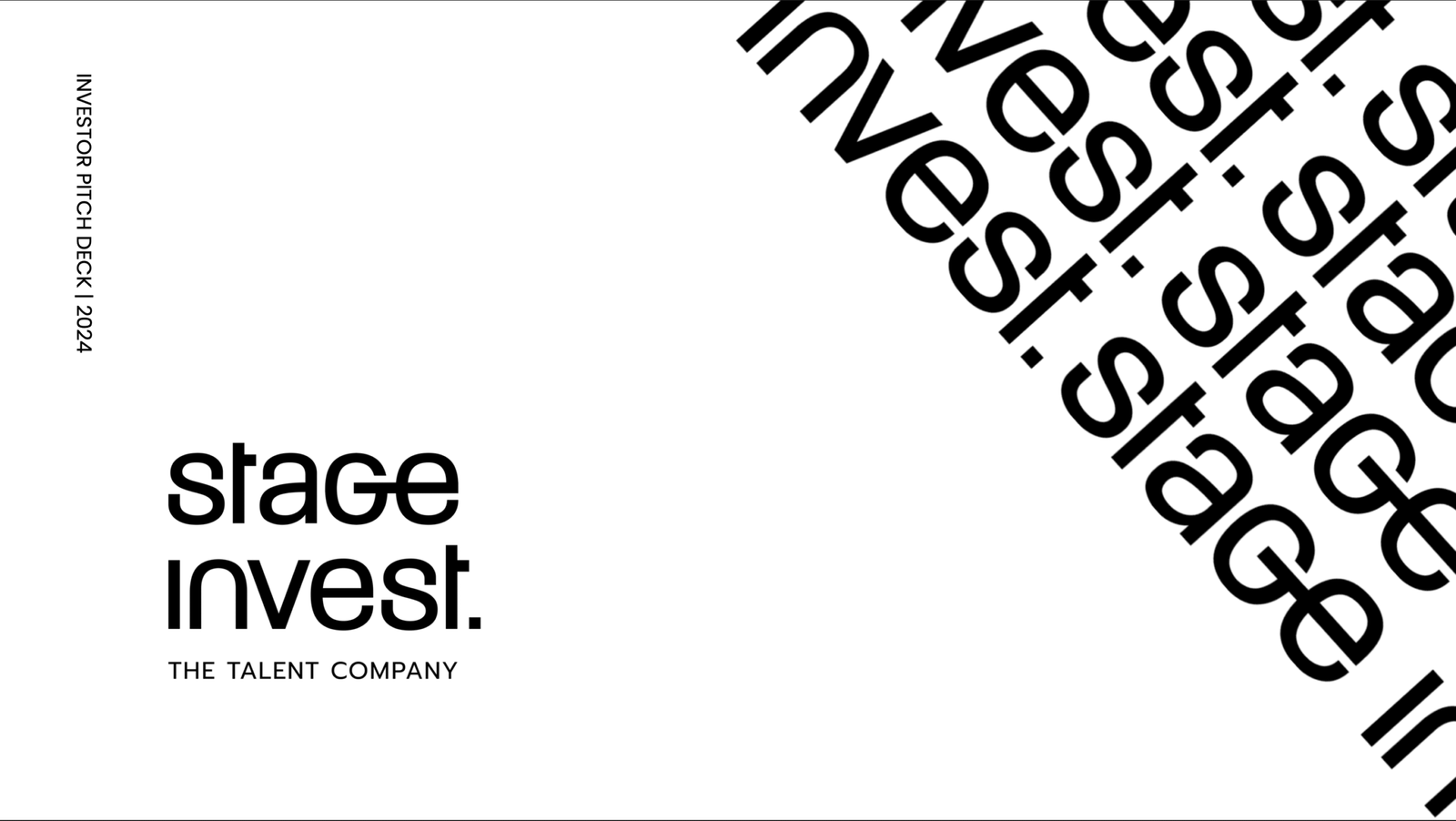 site institucional para empresa de venture capital - Stage